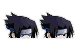 3D Lenticular Sticker - Naruto - Sasuke Uchiha Blue Eyes