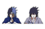 3D Lenticular Sticker - Naruto - Sasuke Uchiha Chidori
