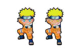 3D Lenticular Sticker - Naruto - Uzumaki Fighting Stance