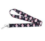 Lanyard - Christmas - Santa Claus and Snowflakes