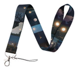 Lanyard - Moon Phases and Night Sky