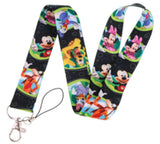Lanyard - Disney - Mickey Mouse, Minnie Mouse, Donald Duck, Goofy, Pluto