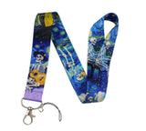 Lanyard - Skeletons Playing Music in a Starry Night