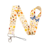 Lanyard - Butterflies and Autumn Leaves
