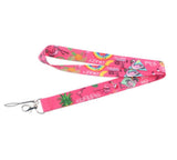 Lanyard - Flamingo and Pineapple Pattern