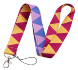 Lanyard - Geometric Triangle Pattern