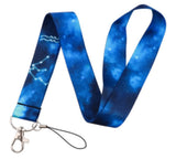 Lanyard - Zodiac Signs - Aquarius Constellation and Symbol