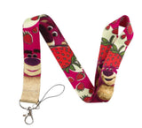 Lanyard - Toy Story - Lotso Huggin' Bear and Strawberries