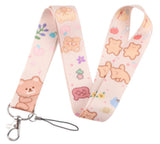 Lanyard - Cute Bear Pattern