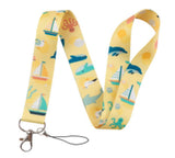Lanyard - Marine Life Pattern