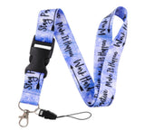 Lanyard - "Stay Positive Work Hard Make It Happen" with Arrows