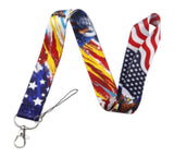 Lanyard - American Flag and Eagle