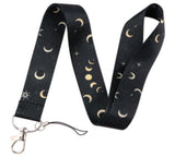 Lanyard - Moon Phases and Stars