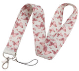 Lanyard - Pink Butterflies