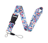 Lanyard - Small Floral Pattern