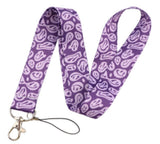 Lanyard - Smiley Face Pattern