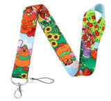 Lanyard - Cartoon Mice in Garden