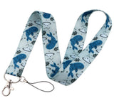 Lanyard - Whales and Clouds