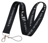 Lanyard - Warning Message Phone Strap