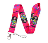 Lanyard - Lucky! with Girl in Colorful Dress