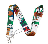 Lanyard - We Bare Bears - Grizzly, Panda, Ice Bear