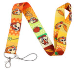 Lanyard - Disney - Chip 'n' Dale with Acorns and Peaches