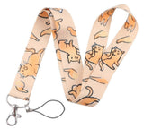Lanyard - Orange Cats in Various Poses