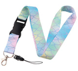 Lanyard - Mermaid Scales Pattern