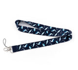 Lanyard - Narwhal and Fish Pattern