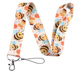 Lanyard - Bee and Honey Pattern