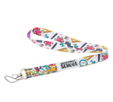 Lanyard - School Supplies with "WELCOME BACK TO SCHOOL" Text