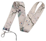 Lanyard - Ink Wash Painting Plum Blossom