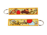 Embroidery Keychain - Winnie the Pooh - Tigger (Balloon & Pumpkin Cart)