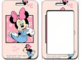 ID Card Badge Holder - Mickey & Friends - Minnie Mouse In Blue Dress Posing
