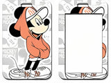 ID Card Badge Holder - Mickey & Friends - Mickey Mouse In Orange Hoodie And Cap