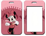 ID Card Badge Holder - Mickey & Friends - Minnie Mouse In Red Dress Dancing