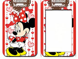 ID Card Badge Holder - Mickey & Friends - Minnie Mouse Red Hearts Pattern