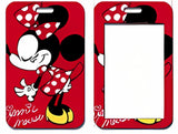 ID Card Badge Holder - Mickey & Friends - Minnie Mouse Red Polka Dot Dress (Style 2)