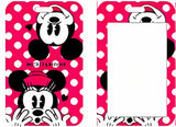 ID Card Badge Holder - Mickey & Friends - Mickey & Minnie Mouse Polka Dot