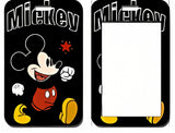 ID Card Badge Holder - Mickey & Friends - Mickey Mouse Waving On Black Card