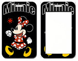 ID Card Badge Holder - Mickey & Friends - Minnie Mouse Posing Red Polka Dot Dress