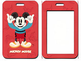 ID Card Badge Holder - Mickey & Friends - Mickey Mouse Rock And Roll