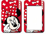 ID Card Badge Holder - Mickey & Friends - Minnie Mouse Red Polka Dot Bow (Style 3)