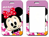 ID Card Badge Holder - Mickey & Friends - Minnie Mouse With Pink Bows Pattern