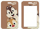 ID Card Badge Holder - Disney - Chip 'n' Dale Peeking Brown Card