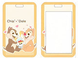 ID Card Badge Holder - Mickey & Friends - Chip 'n' Dale Sharing Ice Cream