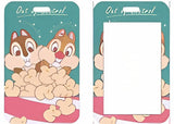 ID Card Badge Holder - Disney - Chip 'n' Dale Eating Popcorn