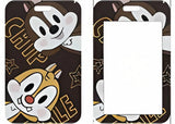 ID Card Badge Holder - Disney - Chip 'n' Dale Happy Faces Brown