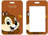 ID Card Badge Holder - Mickey & Friends - Chip With Acorn, "Naughty" Text