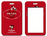 ID Card Badge Holder - Mickey & Friends - Mickey Mouse Prada Red ID Card